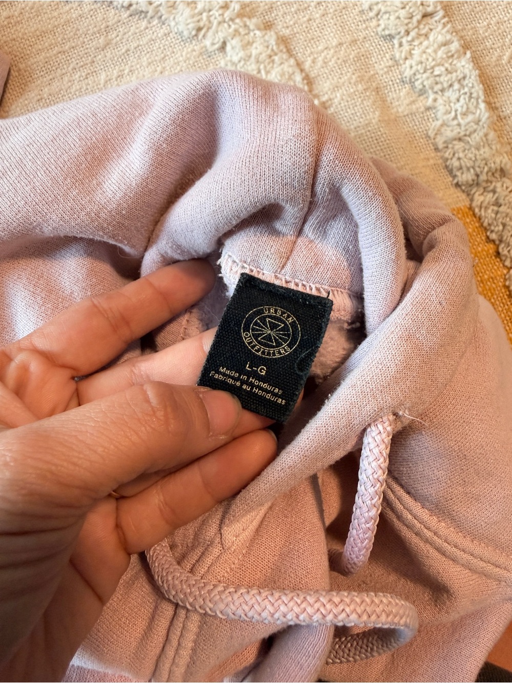 Urban Outfitters Dusty Lavender Pullover Hoodie - Picture 2 of 12